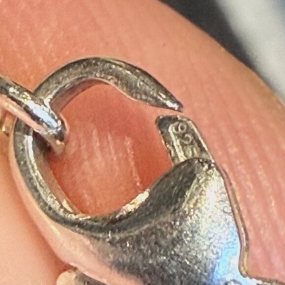 Tiffany & Co Long Infinity Station Sterling Silver Necklace - Picture 7 of 10